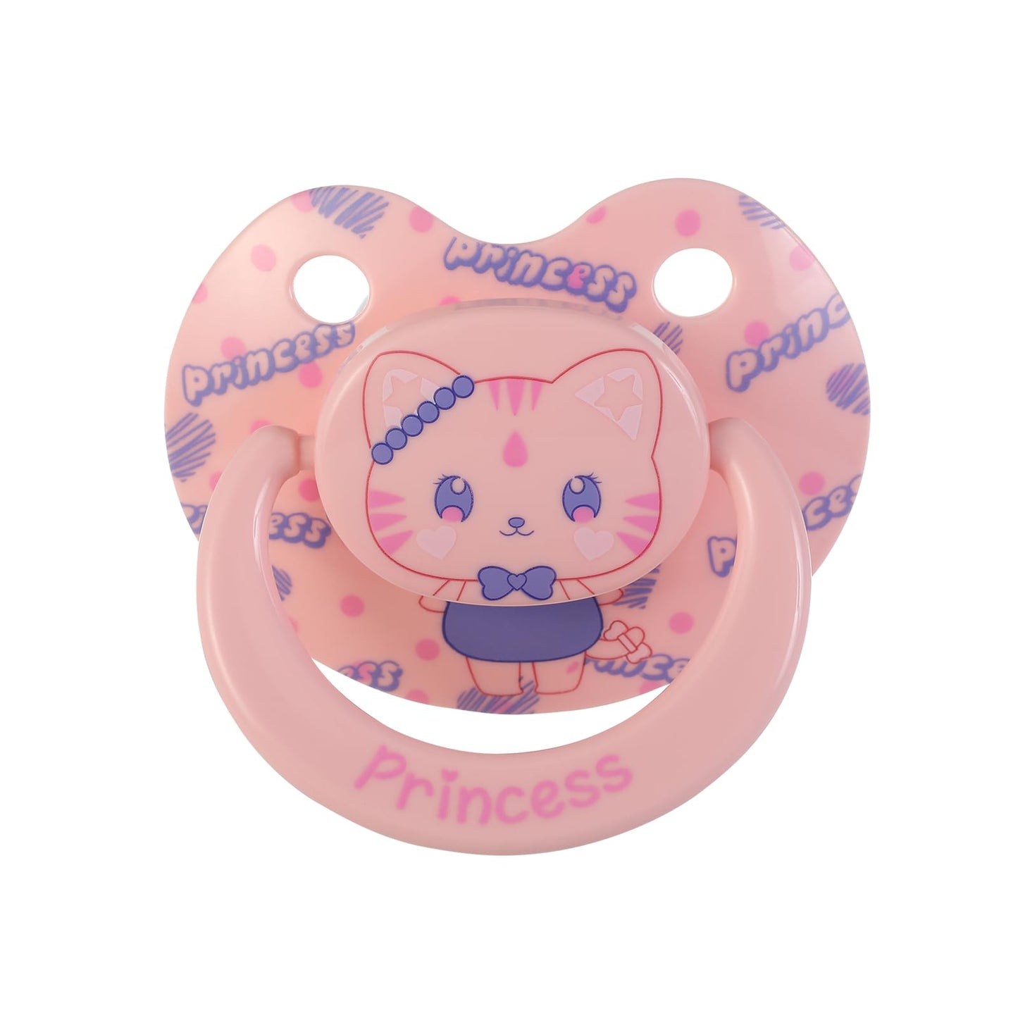 Kiligspace Adult Sized Pacifier Large Shield Pacifiers Butterfly Shaped Cute Printed Pacifier