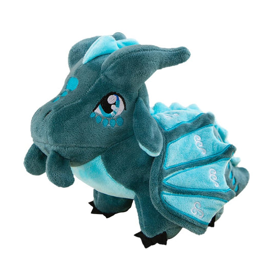EN9 9" Dragon Plush Dragon Doll Toys Figures Stuffed Animals for Adult Kids Birthday Gifts (Dark Green)