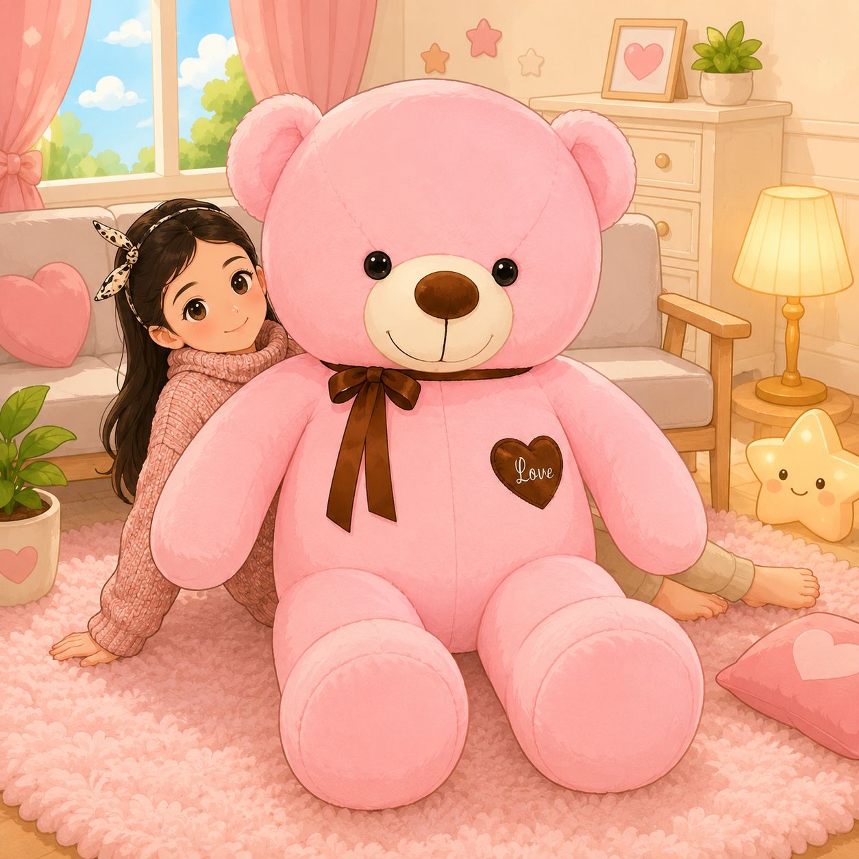 Plush Teddy Bear Teddy Bear Doll Ragdoll